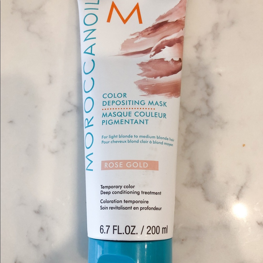 Moroccanoil rose gold mask